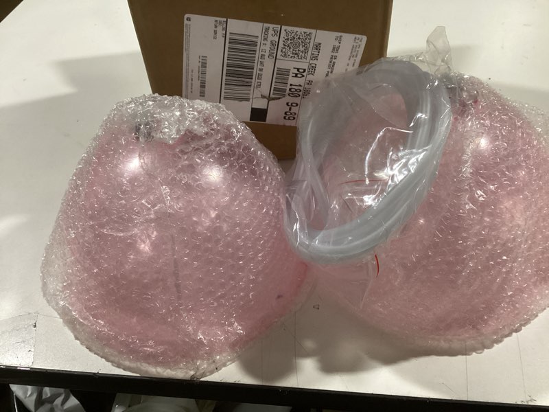 Buttock Vacuum Therapy Cups, 2100ml Butt Shape Suction Cups with Y Type Tube, Vacuum Cupping Machine (incomplete)