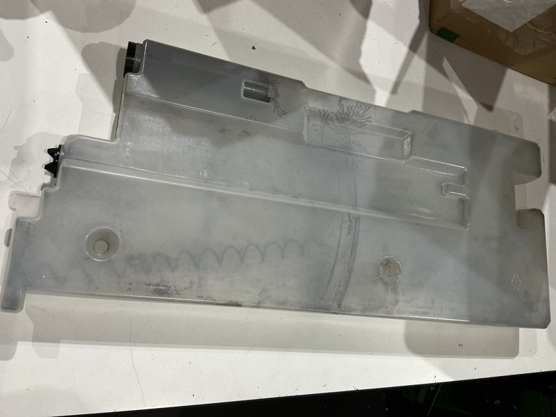 Condition photo showing As Is for compatible 008r12990 waste toner container cartridge for color 550/560/570/c60/c70/c75, docucolor 240/242/250/252/260, workcentre