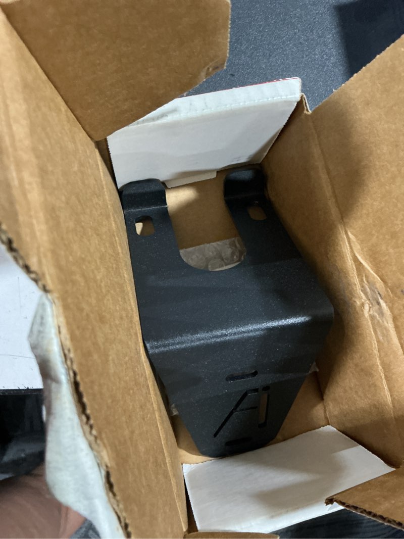 Condition photo showing Good Condition for wall-mounted barbell holder, heavy-duty steel, black, vertical rack storage for olympic weightlifting bars