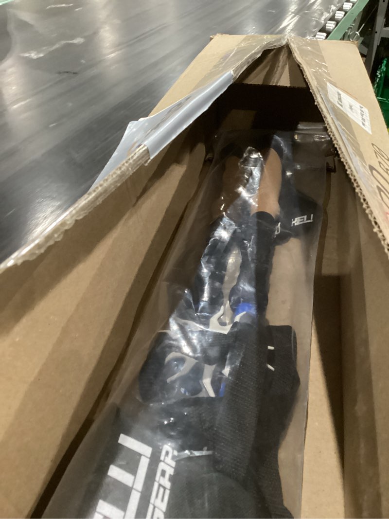 Condition photo showing Good Condition for Foxelli Carbon Fiber Trekking Poles – Lightweight Collapsible Hiking Poles with Cork Grips, Lever Locks & All Terrain Accessories Blue