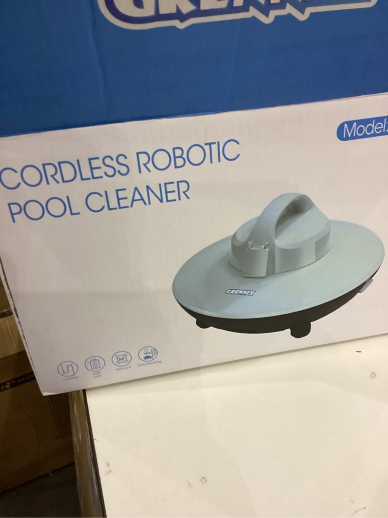 cordless robotic pool cleaner