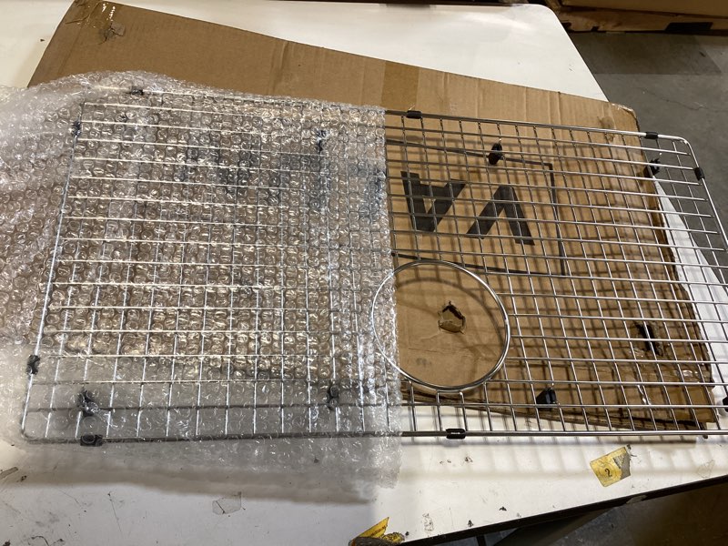 Condition photo showing As Is for valun 236593 sink grid - only compatible with [30" blanco precis] - size grid size [25.7" x 13.7"] - durable sink grate, perfect for enhanced efficiency 236593 - 30" precis