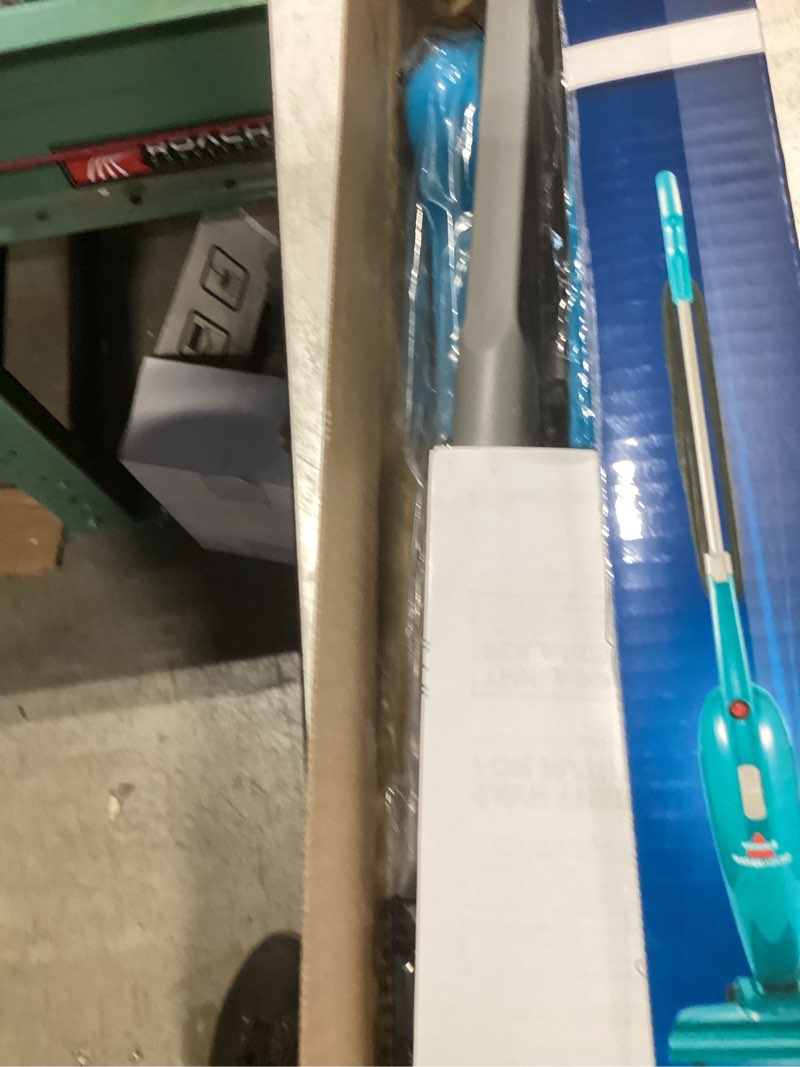 Condition photo showing New/Like New for bissell featherweight stick lightweight bagless vacuum with crevice tool, 2033, one size fits all, blue