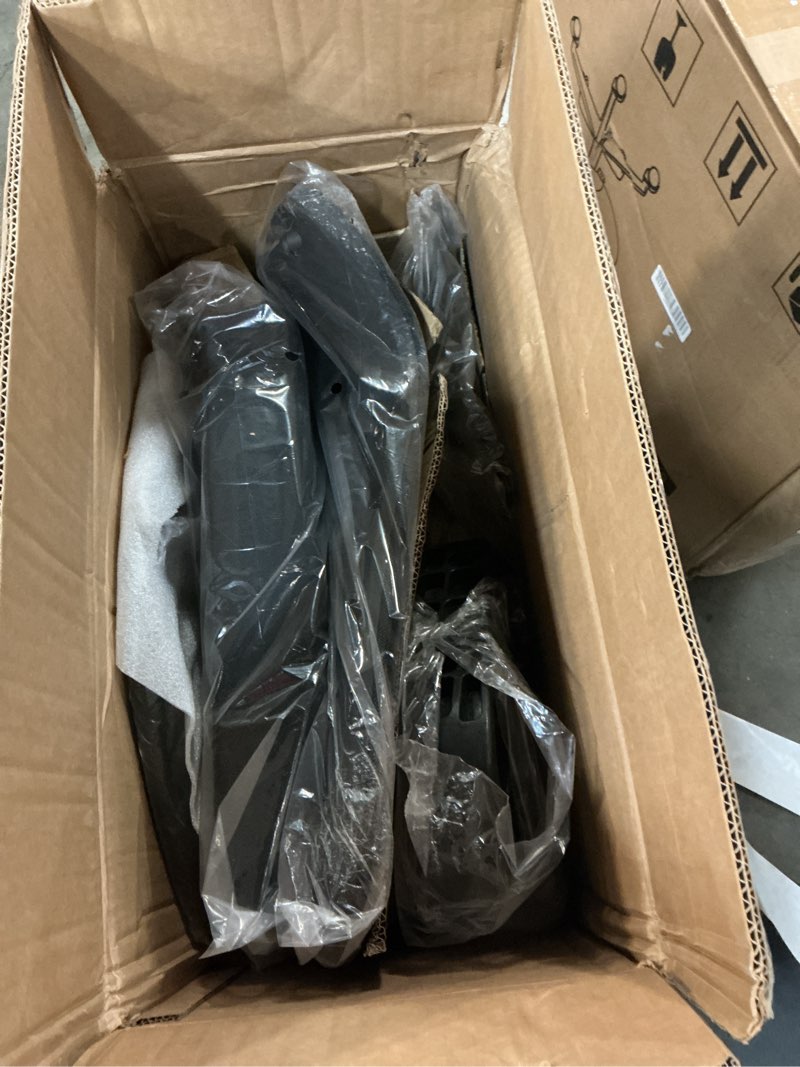 Condition photo showing Good Condition for ergear drafting chair, standing desk chair with flip-up armrests, high desk chair adjustable height, ergonomic tall office chair with lumbar support and adjustable footrest ring black