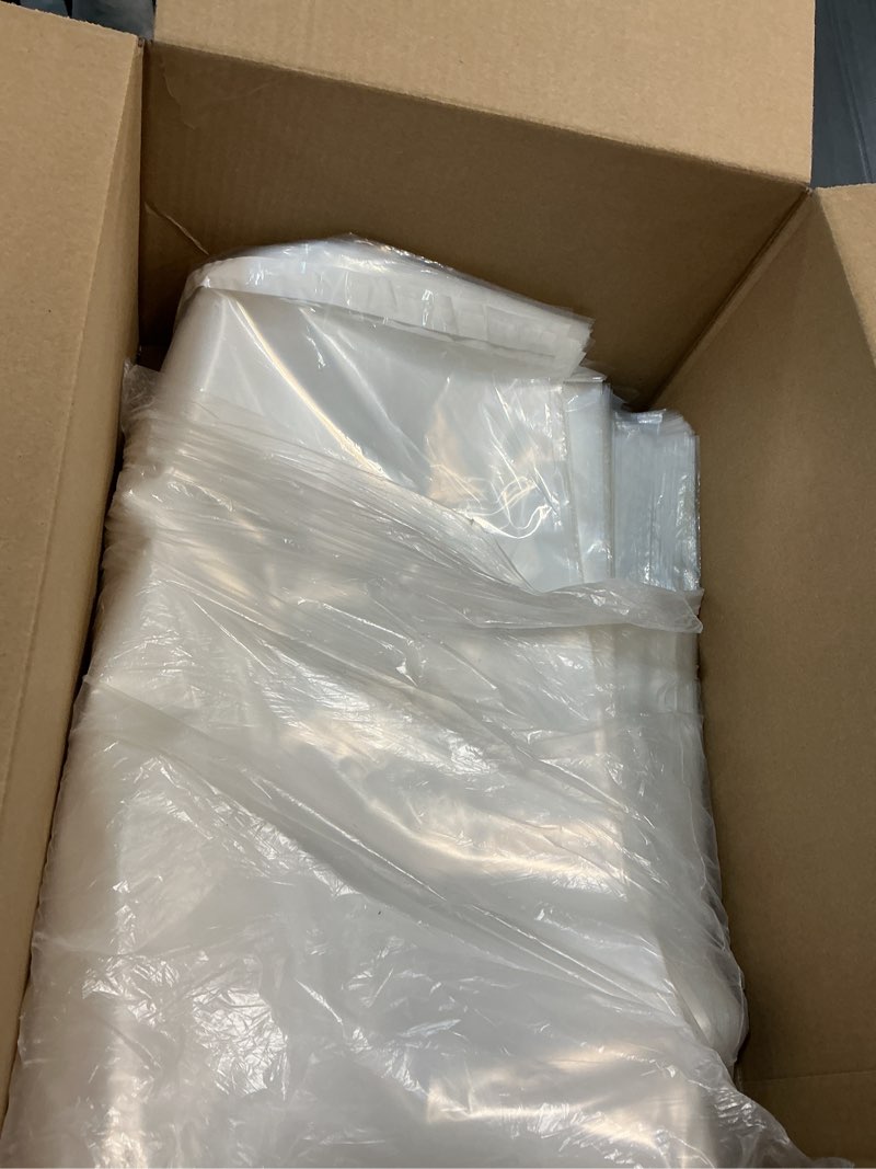 Condition photo showing Good Condition for Spartan Industrial - 24” X 36” (100 Count) Self Seal Clear Poly Bags with Suffocation Warning for Packaging, T Shirts & Shipping - Permanent Adhesive 24" x 36"