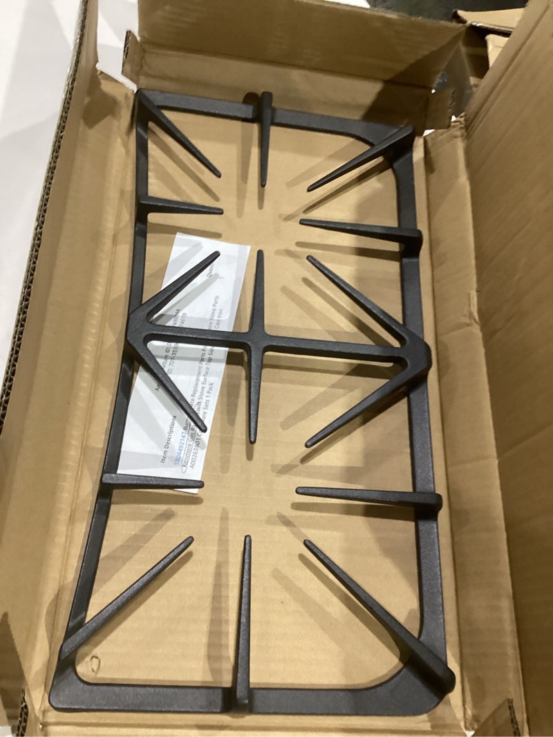 Condition photo showing New/Like New for 5304492147 burner grate replacement parts for frigidaire stove parts kenmore gas range parts stove surface top side grates cast iron a00263801 cookware sets 1 pack