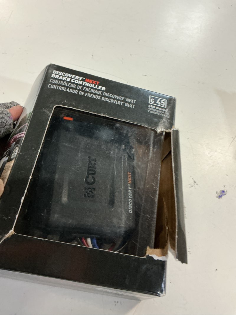 Condition photo showing Good Condition for curt 51126 discovery next electric trailer brake controller, time-delay, fully adjustable, low profile, 2-4 axles, plug-and-play