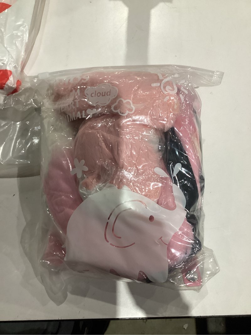 Condition photo showing New/Like New for Christmas Reindeer Antlers Headband,Tail,Paws,Face Stickers, Halloween Festival Parties Dress up Bunny White