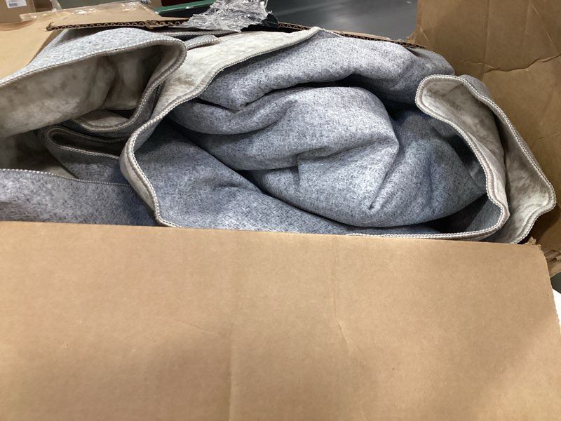 Condition photo showing As Is for 10x12 Washable Area Rug Beige Grey Neutral Abstract Living Room Bedroom Large Throw Rug Non Slip Soft Low Pile Indoor Floor Carpet for Dining Room Kitchen Office Entryway 10'x12' Beige/Grey