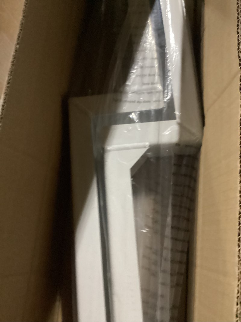 Condition photo showing Good Condition for fence post repair stakes kit – 1/8" thickened carbon steel one-piece structure, heavy duty ground anchor stake for repairing or reinforcing broken/leaning privacy fence & mailbox post, white, 2-pack white/2 pack