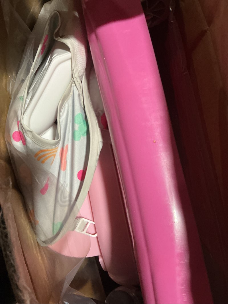 Condition photo showing Good Condition for Bright Starts Disney Baby Minnie Mouse Forever Besties 2-in-1 Baby Activity Walker - Easy Fold Frame and Removable -Toy Station, 6 Months and up Pink