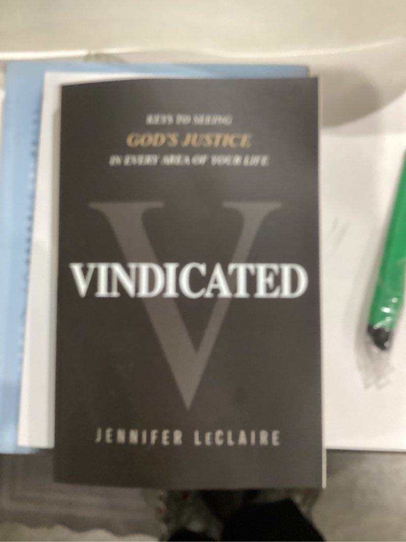 Condition photo showing As Is for Vindicated