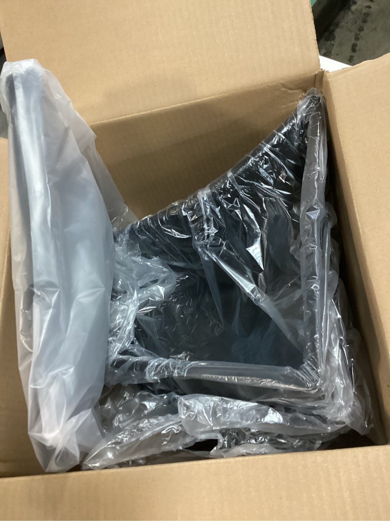 Condition photo showing As Is for for tesla model 3 highland 2024 trunk organizer box waterproof rear small trunk storage side bin with carpeted lid interior accessories 2pcs