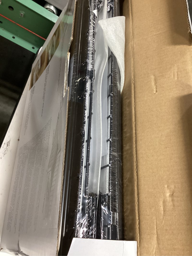 Condition photo showing item condition for 2 Pack Pull Out Cabinet Organizer, Slide Out Drawers for Cabinets, Peel and Stick, Heavy Duty Shelves for Kitchen, Cupboard, Pantry, Bathroom (16.5" D*11.8" W*3.94" H-Black) Black 16.5"D*11.8"W*3.94"H