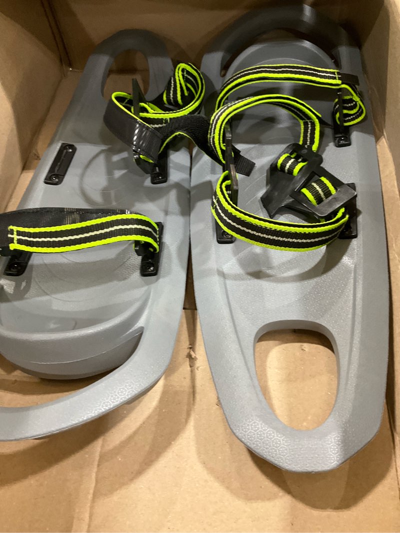 AQUARM Unisex Adult Ultralight Adjustable EVA Foam Snowshoes Bundle for Men, Women and Youth