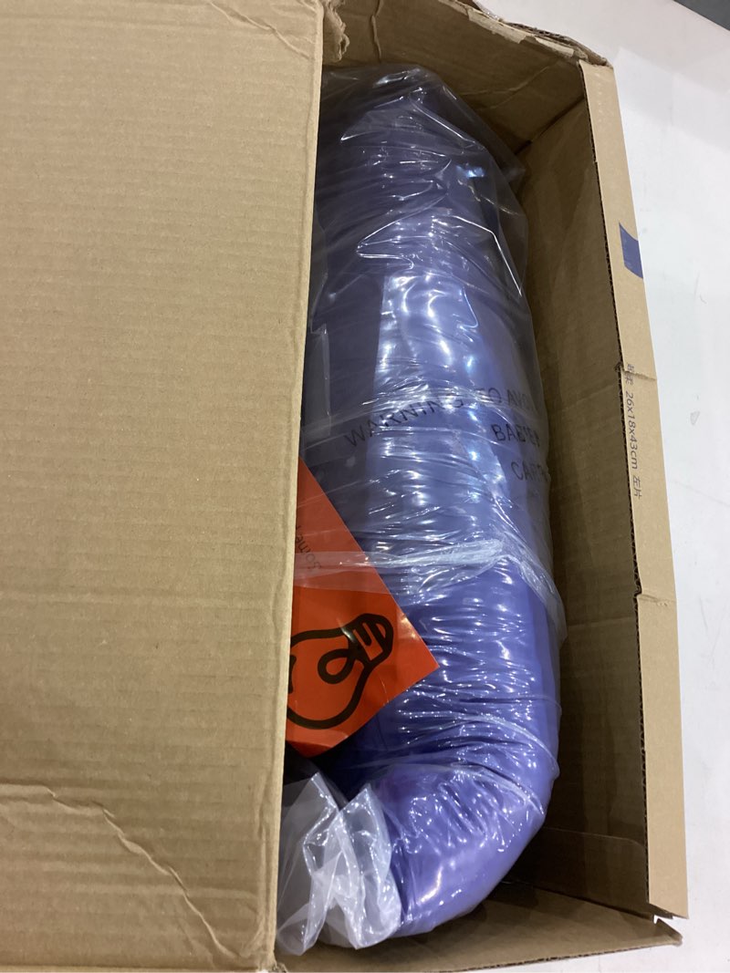 Condition photo showing New/Like New for Nestl Reading Pillow with Shredded Memory Foam, Designed for Sitting Up in Bed and Couch, Back and Arms Adjustable Support for Adult & Teens Backrest Pillows for Reading, with Washable Cover Navy Blue