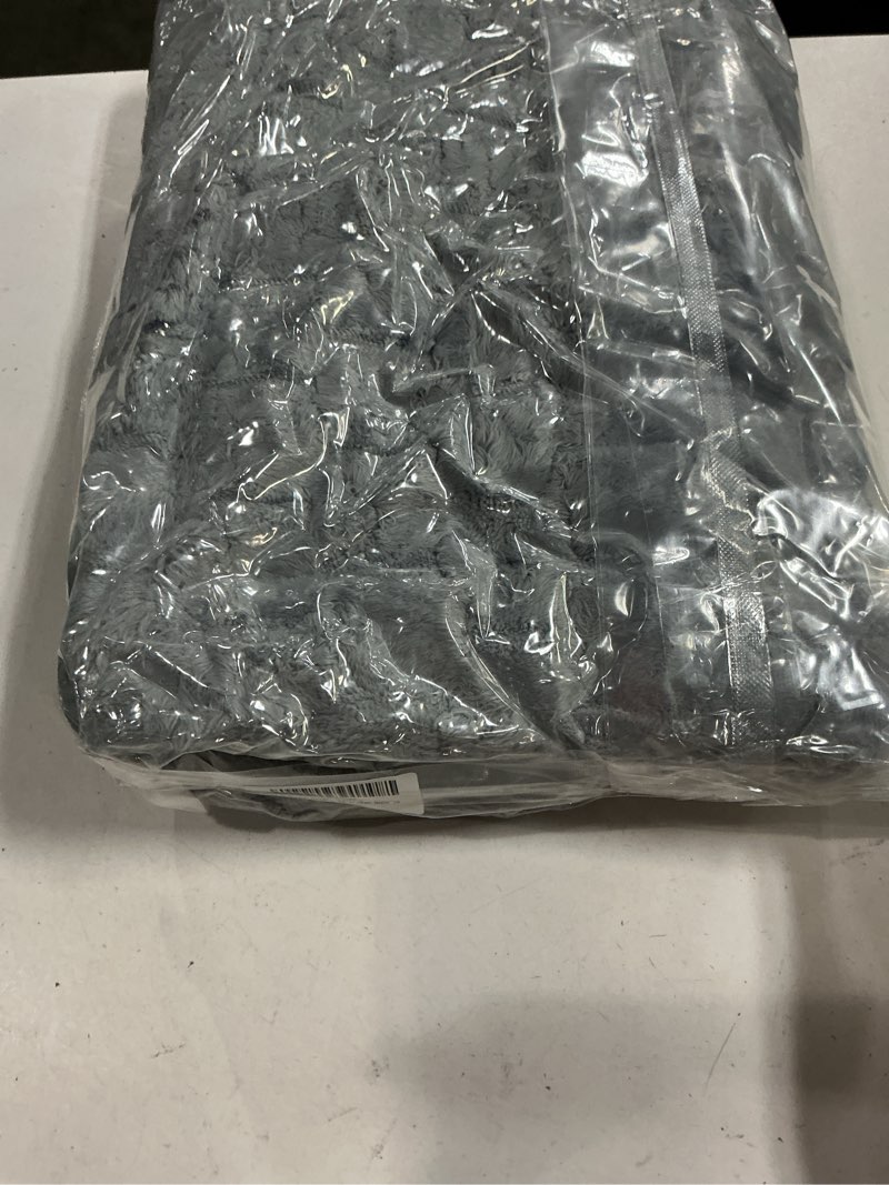 Condition photo showing New/Like New for mivnue pet couch cover, couch covers for dogs, washable dog sofa covers couch protector, fuzzy non slip couch slipcover pet friendly grey 27.6" x 59.1"