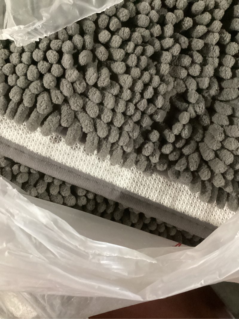 Condition photo showing Good Condition for SIMILAR TO STOCK PHOTO.. SAFAVIEH Area Rug 8x10 - August Shag Collection - Large - Grey, Solid Pattern, Non-Shedding & Easy Cleaning, Plush Thick Pile, Ideal for Living Room, Bedroom, Dining Space (AUG200F)