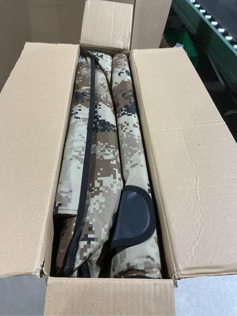 Condition photo showing Good Condition for indestructible x-large heated cat house for outside winter, 100% waterproof, safe escape door, insulated outdoor cat shelter with heater for feral barn cat kitty (desert camouflage, 26"x17"x18") desert camouflage 26"x17"x18"