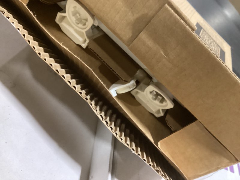 Condition photo showing Good Condition for Bemis 500EC Durable Wood Toilet Seat with Easy Clean Hinges, Made in USA, Round, Biscuit