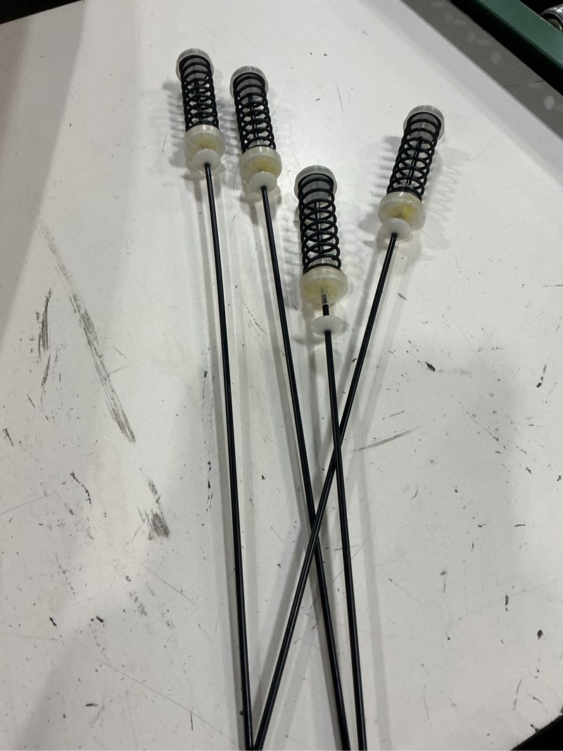Condition photo showing As Is for upgraded mvwc416fw0 mvwc425bw0 wtw4900bw0 11022242510 washer suspension rods | fit for kenmore whirlpool maytag washer mvwc415ew1 mvwc415ew1 mvwc416fw1 mvwc425bw1 mvwx500bw0 wtw5800bw0