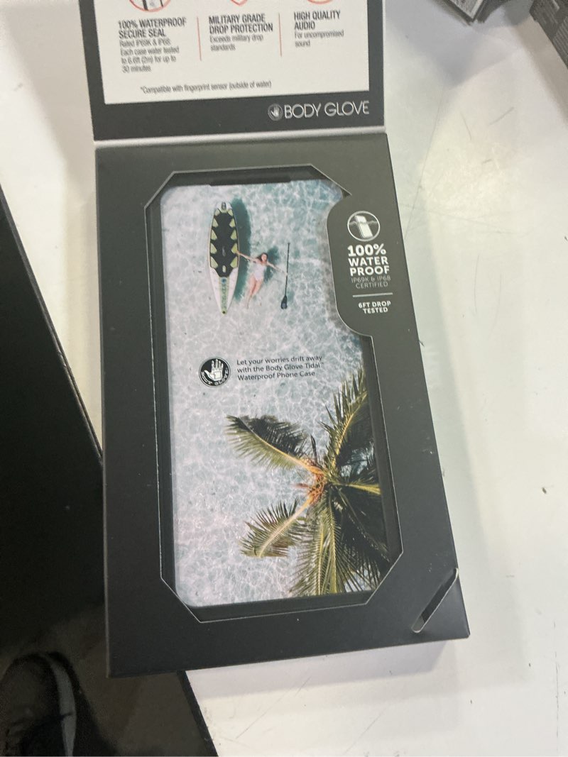 Condition photo showing New/Like New for body glove waterproof tidal phone case for samsung galaxy a17 5g - black/clear