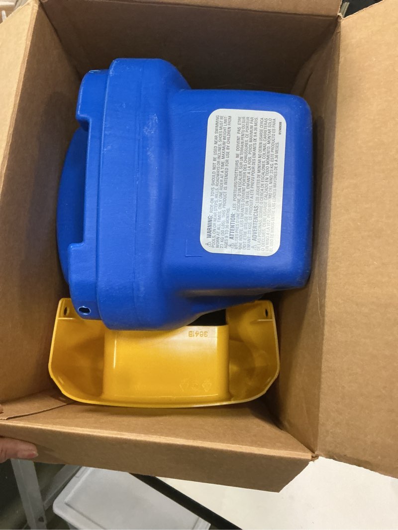 Condition photo showing Good Condition for Little Tikes Push and Ride Racer – (Amazon Exclusive), 22"L x 10"W x 17"H with screws