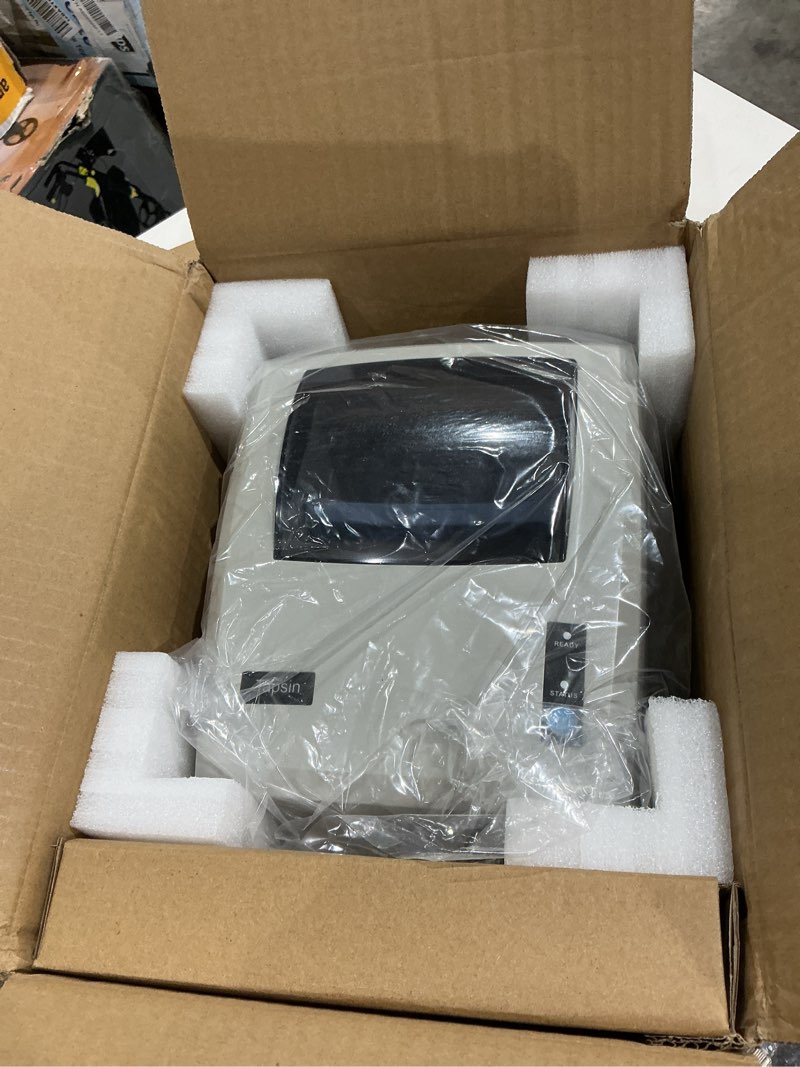 Condition photo showing Good Condition for thermal shipping label printer,4x6 portable thermal address label printer for small business,support iphone, androidand windows, widely used for amazon, shopify, usps, etsy