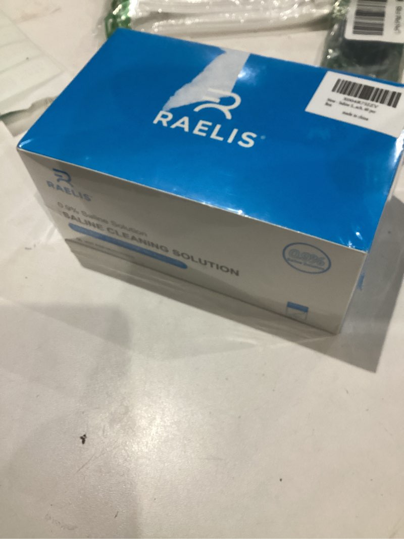 Condition photo showing New/Like New for Saline Solution, 300ml /10.56 FL OZ Normal Solution for Multiple Household Uses, 5ml Each, 60 per Box