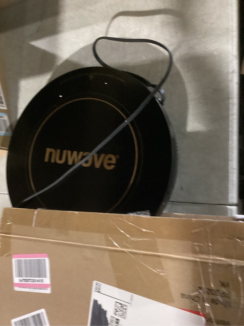 Condition photo showing New/Like New for Nuwave Flex Precision Induction Cooktop, 10.25” Shatter-Proof Ceramic Glass, 6.5” Heating Coil, 45 Temps from 100°F to 500°F, 3 Wattage Settings 600, 900 & 1300 Watts, Black