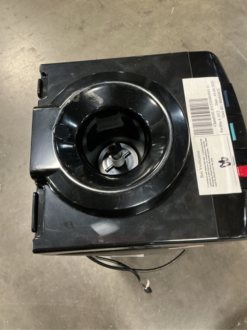 Condition photo showing As Is for i primo water® top loading pro 3 temp water dispenser, black & stainless steel