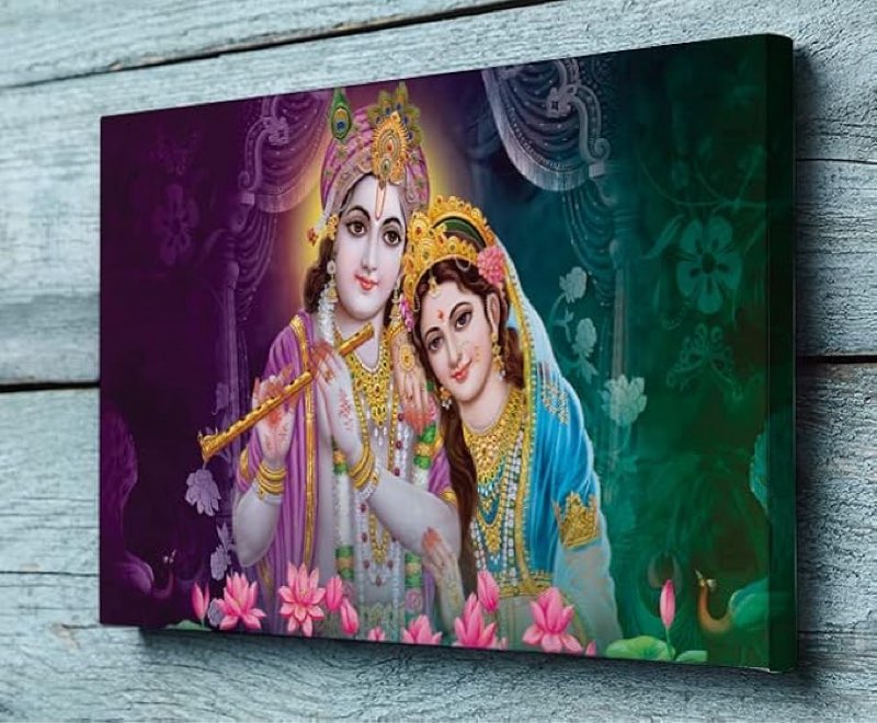 HD RAPID DESIGN Religious Art Canvas Paintings/Hindu God Paintings/Canvas Paintings For Living Room,Bedroom,Home