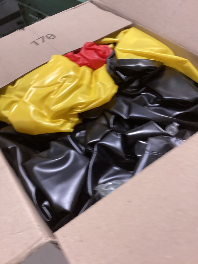 Condition photo showing Good Condition for 2 pack 4.5 ft tall graduation giant inflatable duck pool party decorations,large yellow inflatable duck with cap and gown graduation pool floats blow up duck for graduation class of 2026 party