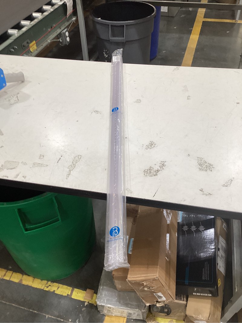 Condition photo showing New/Like New for premium frameless shower door bottom seal strip for glass doors - shower door seal sweep (1/2” x 39”, clear vinyl) 1/2”x 39”