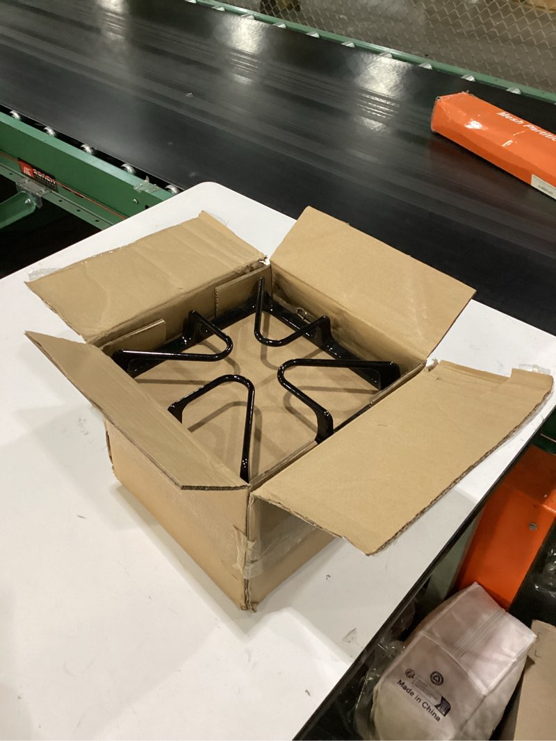 Condition photo showing Good Condition for allstare wb31k10034 grate replacement parts for ge burner grate stove parts 8.4’’ x 8.46’’ general electric gas range parts stove surface top grate cast iron rack 4 pack