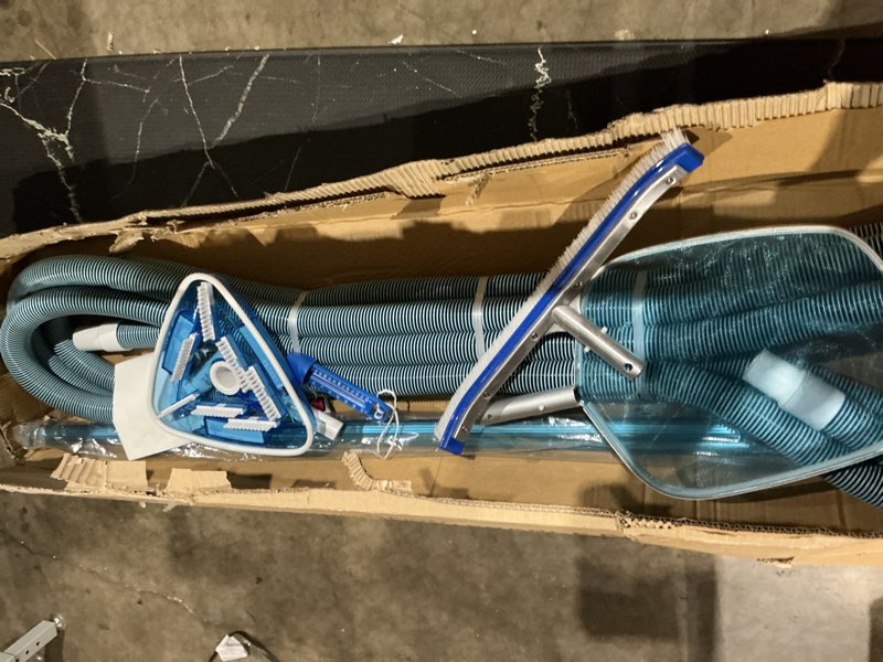 Condition photo showing As Is for blue wave na394 large maintenance kit for above ground pools