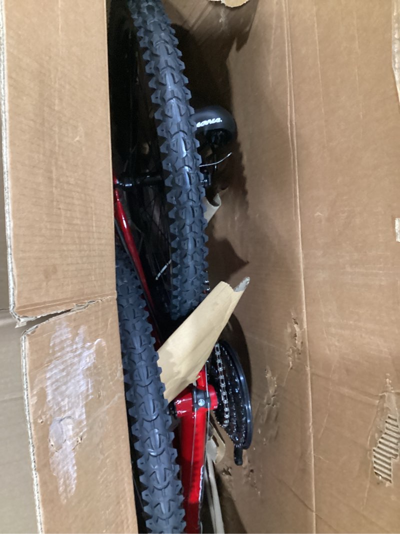Condition photo showing As Is for dynacraft magna major damage children's 12-20" bike – bold and durable design, perfect for kids learning to ride, sturdy and easy to assemble, ideal for young riders red 20"