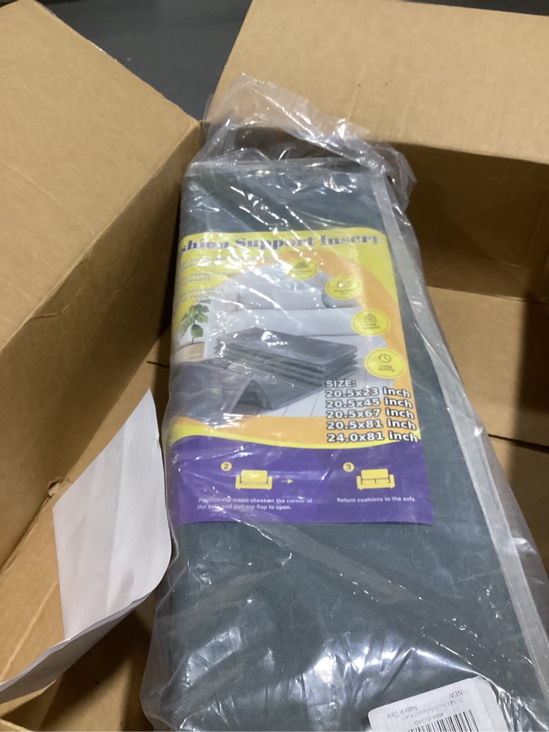 Condition photo showing Good Condition for meliusly heavy duty couch cushion support for sagging cushions (24x72) reinforced wood sofa cushion support board for sagging seat, deep couch supporter for under the cushions, loveseat saver 24x72'' | wide sofa