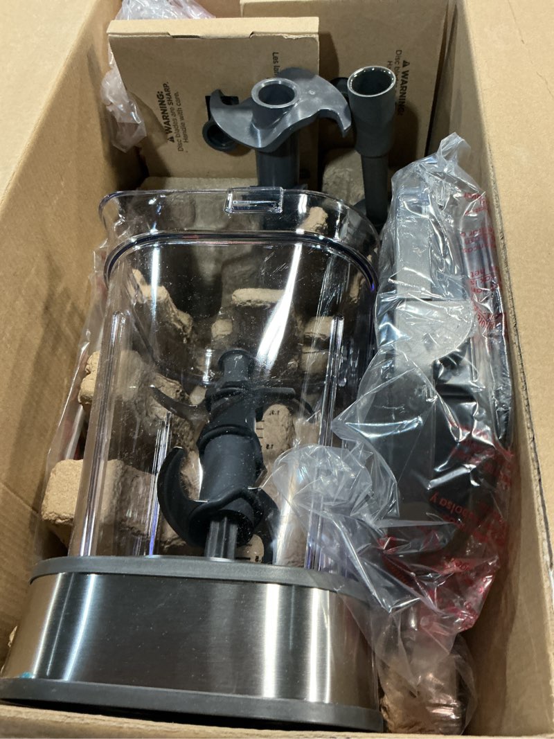 Condition photo showing Good Condition for Ninja Blender & Food Processor Combo, Foodi Power Blender System for Smoothies, Bowls, Spreads & Shakes, 6 Functions, 72-oz Pitcher, To-Go Cups, Silver, SS401 1600 Peak Watts
