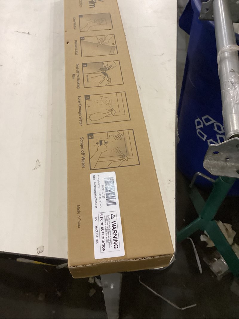 Condition photo showing New/Like New for Privacy window film