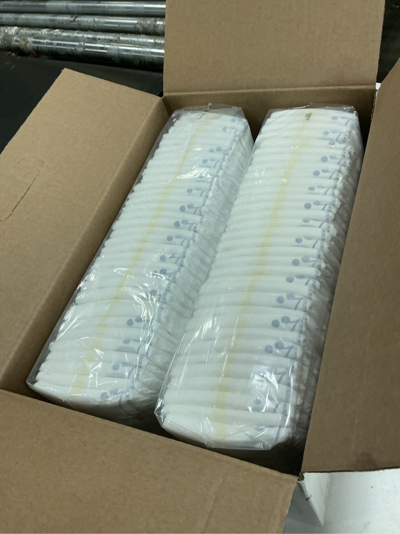 Condition photo showing New/Like New for pampers pure baby diapers, size 3 (16-28 lbs), 66, up to 100% leakproof, premium hypoallergenic soft diapers size 3 66