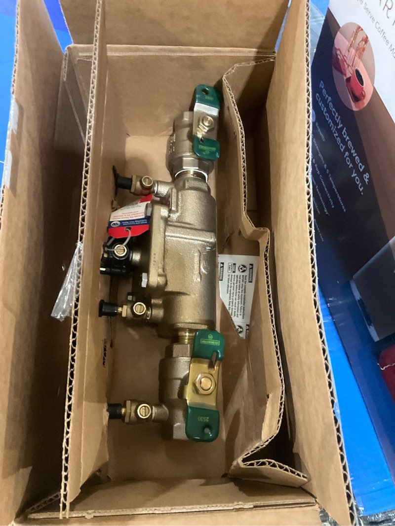 Condition photo showing Good Condition for watts 1-in bronze fnpt double-check backflow preventer