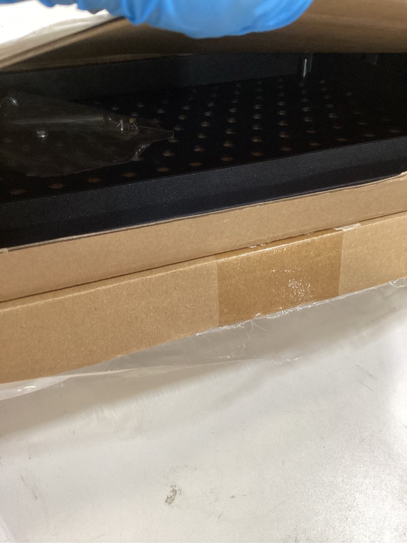 Condition photo showing Good Condition for 2pcs water filter dispenser stand with silicone drip coasters, 14.9 in metal water dispenser stand, metal shelf organizer for kitchen, cabinet, countertop (black)