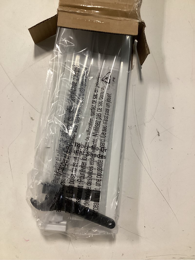 Condition photo showing Good Condition for lazblinds no tools no drill cordless cellular shades, blackout light blocking honeycomb shades for home, thermal insulation blinds for windows, 27" w x 64" h, white blackout-white 27" w x 64" h