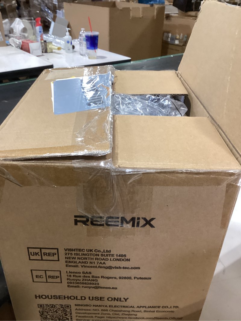 Condition photo showing New/Like New for Professional Steamer for Clothes, Reemix Standing Steamer with Garment Hanger, Heats in 30 Seconds, 