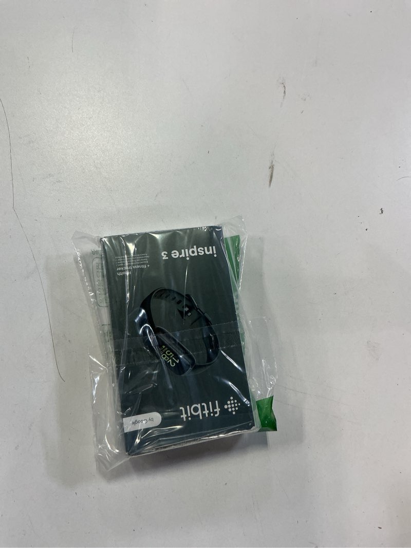 Condition photo showing New/Like New for Fitbit Inspire 3 Health &-Fitness-Tracker with Stress Management, Workout Intensity, Sleep Tracking, 24/7 Heart Rate and more, Midnight Zen/Black One Size (S & L Bands Included) Black/Midnight Zen