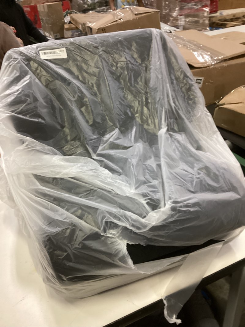 Condition photo showing Good Condition for ENITYA Back Pillow for Bed Sitting up, 19" Reading Pillow for Sitting in Bed Adult, Back Support Pillow with Arms for Watching TV/Reading/Gaming/Resting, Medium(Black) Black Medium(5'3"-5'10")