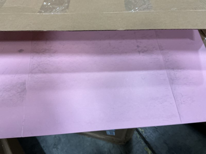 Condition photo showing As Is for pink gift box,16x14x5.3 large gift boxes with lids for presents includes ribbon and diy printable sticker paper,bridesmaid proposal box,magnetic gift box for birthday,wedding,graduation 16x14x5.3inch-pink-pack 1