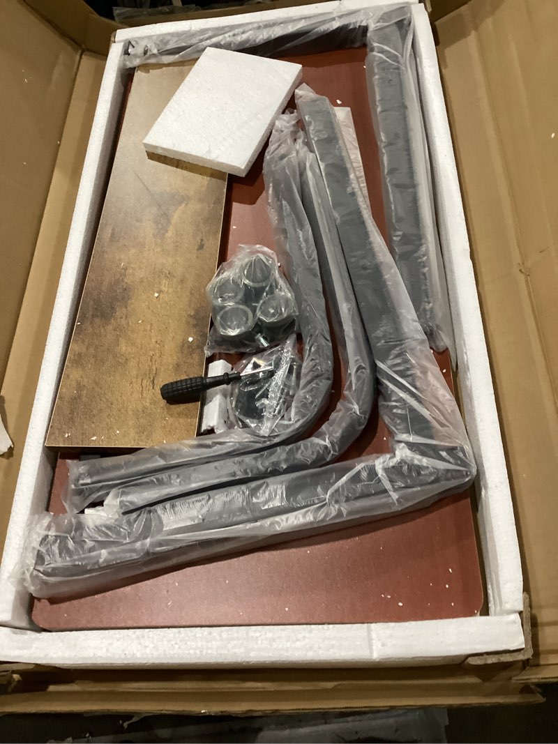 Condition photo showing As Is for height-adjustable overbed or laptop desk