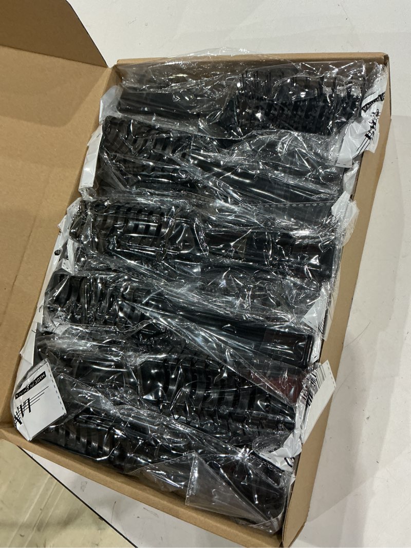 Condition photo showing Good Condition for honeydak 24 pieces bulk hair brushes for homeless disposable travel vent brush for women men with ball bristles for wet curly short hair(black)